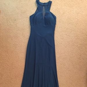 David's Bridal Plunging Sheath Gown Size 1